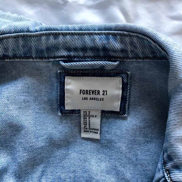 Distressed Jean Jacket - Picture 2 of 2